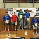 Siegerehrung Hagen Masters 2016 HDB